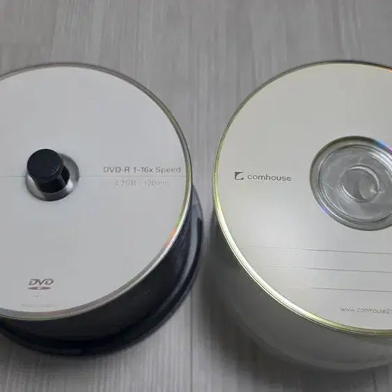 [BUNJANG] Fusion Blank DVD-R 47 Discs + Comhouse Blank CD 3 Discs / 퓨전 공DVD-R 47장 + 컴하우스 공CD 3장