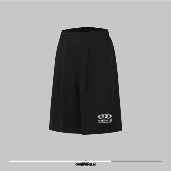 [BUNJANG] Abso Double Circle Bermuda Shorts Black L / 압도 더블써클 버뮤다 반바지 블랙L 새상품 팔아요