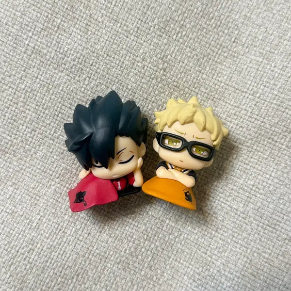 [BUNJANG] Haikyuu!! Onemutan Tsukishima & Kuroo Bundle Set / 하이큐 오네무탄 츠키+쿠로오 일괄