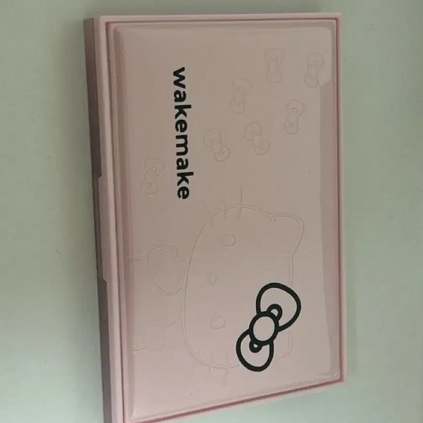 [BUNJANG] WakeMake x Hello Kitty Palette 29 Soy Pink Blurring / 웨이크메이크  키티 팔레트 29 소이 핑크 블러링