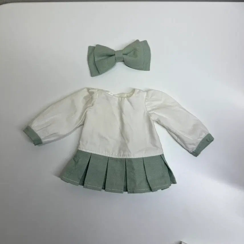 [BUNJANG] Disney Baby Doll Sailor Uniform Set / 디즈니 베이비돌 인형 세라복 교복 세트 민트