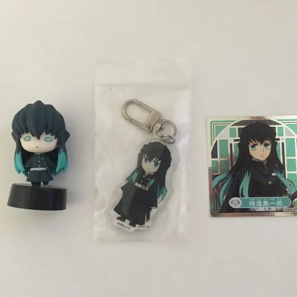 [BUNJANG] Demon Slayer Muichiro Tokito Mini Goods Set / 귀멸의 칼날 토키토 무이치로 미니 굿즈 세트