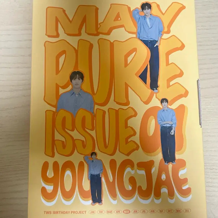 [BUNJANG] TWS YOUNGJAE 2025 Birthday Box Birthday Kit / 2025 투어스 영재 생일 박스 BIRTHDAY WITH US 생일 키트