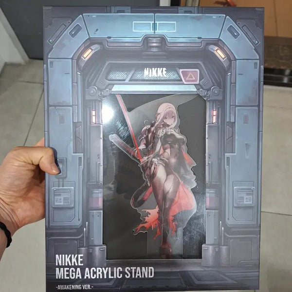 [BUNJANG] N I K E Hongryeon & Heukyeong Mega Acrylic Stand (Sealed) / 니케 메가 아크릴 스탠드 홍련 흑영 미개봉