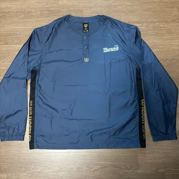 [BUNJANG] NC Dinos Wilson Warm-up Windbreaker Training Top / NC 다이노스 윌슨 웜업 바람박이 트레이닝 상의