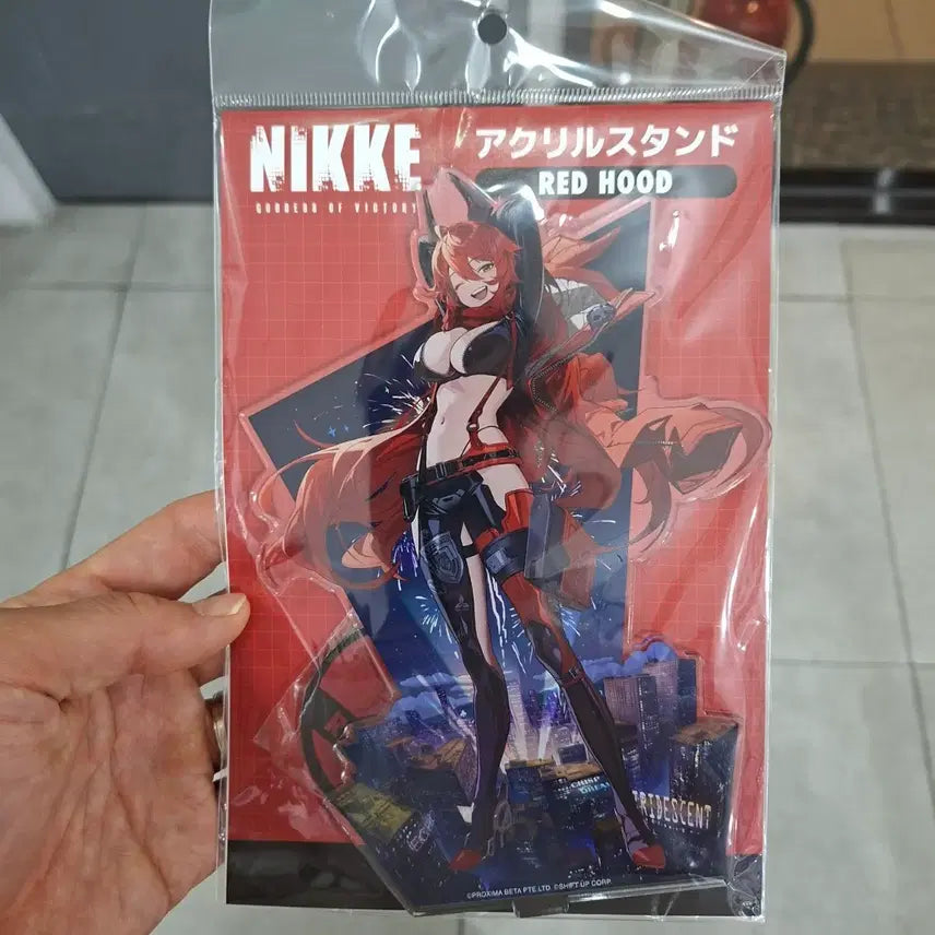 [BUNJANG] Nikke Red Hood Big Acrylic Standee (Sealed) / 니케 레드후드 빅 아크릴 미개봉