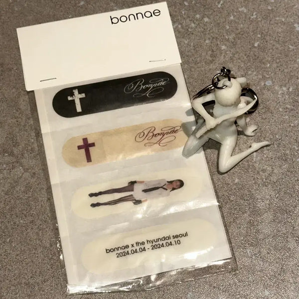 [BUNJANG] Bonne Keyring White + Band Set / bonnae 본네 키링 화이트 + 밴드 세트