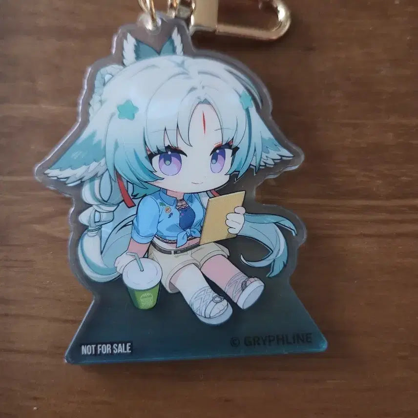 [BUNJANG] Endfield Frank Burger Collaboration K Keyring / 엔드필드 프랭크버거 콜라보 결 키링