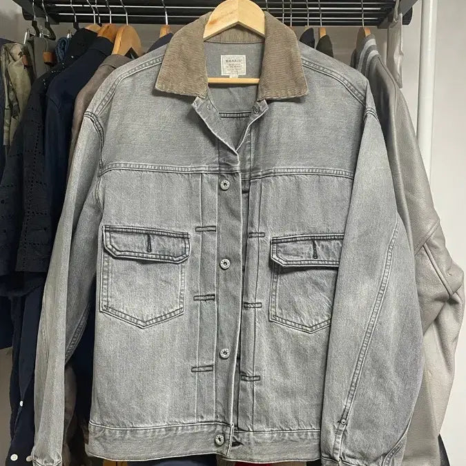 [BUNJANG] Khakis Denim Jacket (L) / khakis 카키스 데님자켓(L)