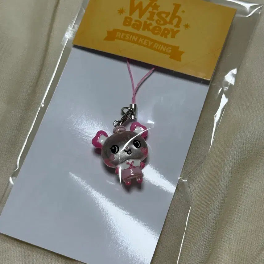 [BUNJANG] NCT WISH Sakuya Wish Bakery Resin Keychain / 엔시티위시 위시베이커리 엠디 사쿠야 위시돌 팡이 레진키링 양도 판매 포카