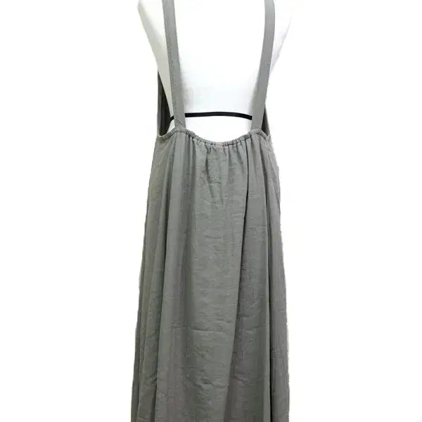 [BUNJANG] Women's Rayon Apron Dress / w119 인견앞치마형원피스 여55-날씬77(프리) 허리32이하/사놀까