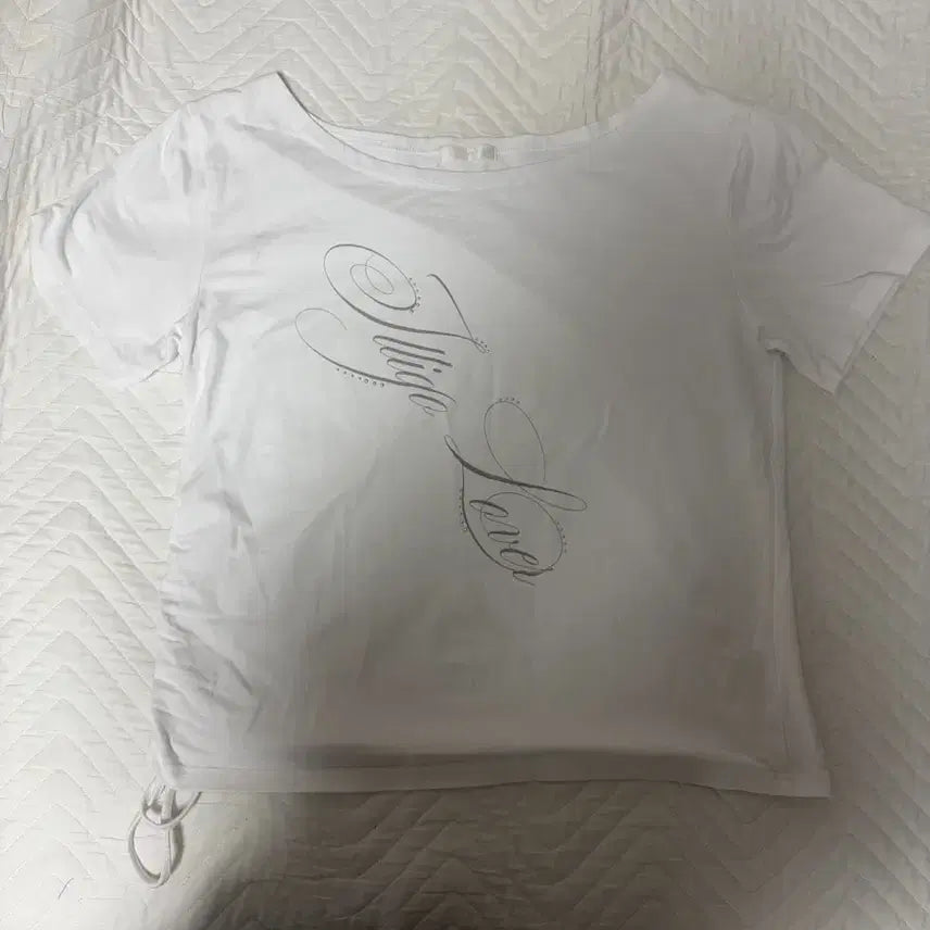 [BUNJANG] Illigo Off-Shoulder Short-Sleeve T-Shirt / 오프숄더 반팔티