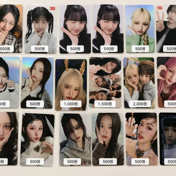 [BUNJANG] IVE Photocard Bundle Set / [급처] [8월 9일까지] 아이브 포카 싼가격에 판매해요 덤 드립니다