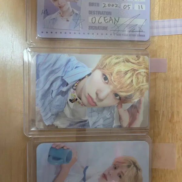 [BUNJANG] NCT WISH Sion Season's Greetings Bundle Set Photocard / 엔시티 위시 시온 시즌그리팅 포카 일괄