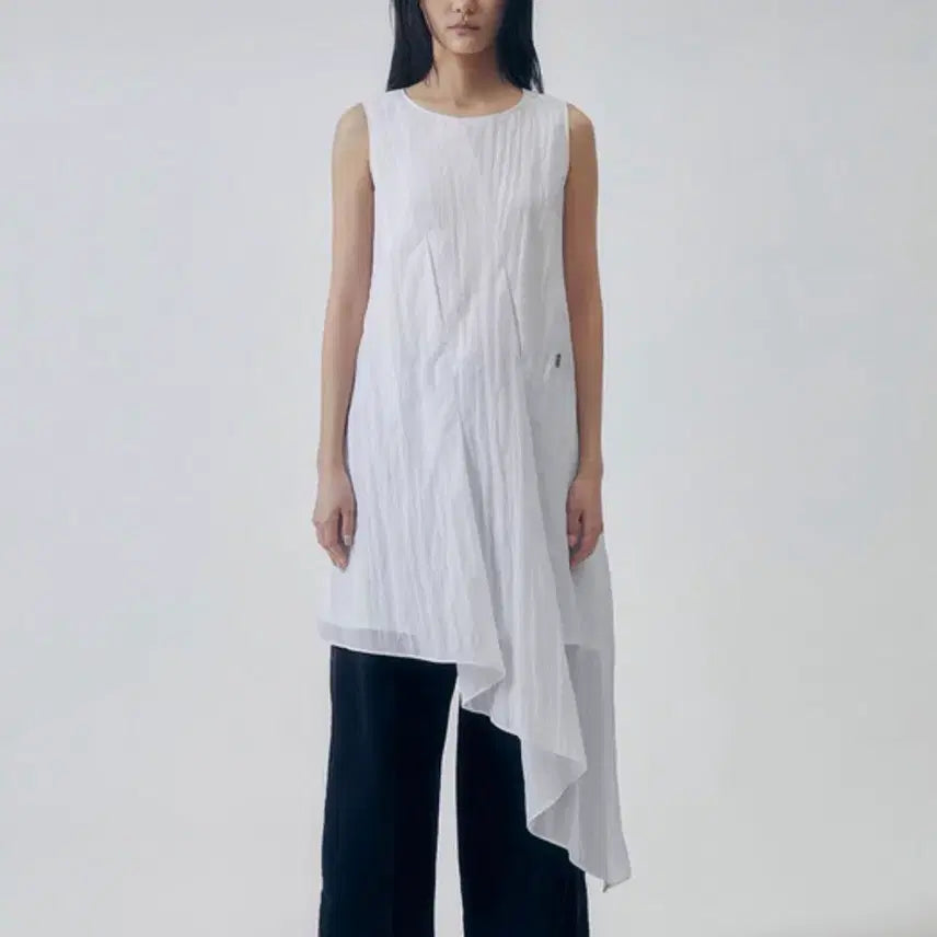 [BUNJANG] Triming Bird Nylon Pintuck Dress / 트리밍버드 나일론 핀턱 원피스 Glide Nylon Pintuck