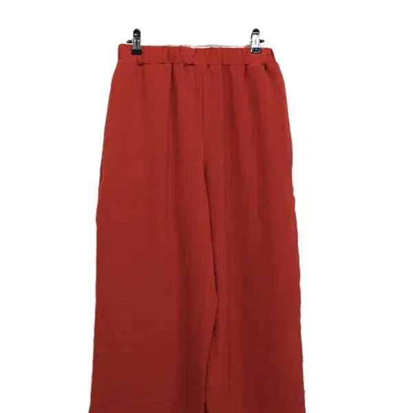 [BUNJANG] Women's Banding Wide Leg Slacks / w122 밴딩 와일드바지 여성26-30(프리) 총장83센치/사놀까