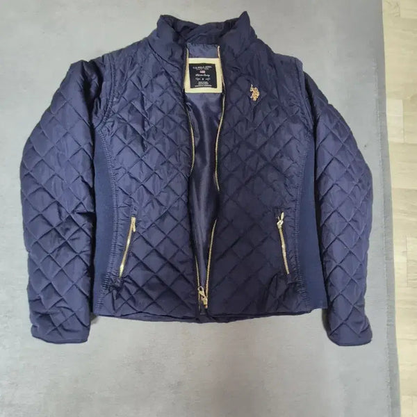 [BUNJANG] U.S. POLO ASSN Quilted Jacket Navy / U.S. POLO ASSN 퀼팅 자켓 네이비