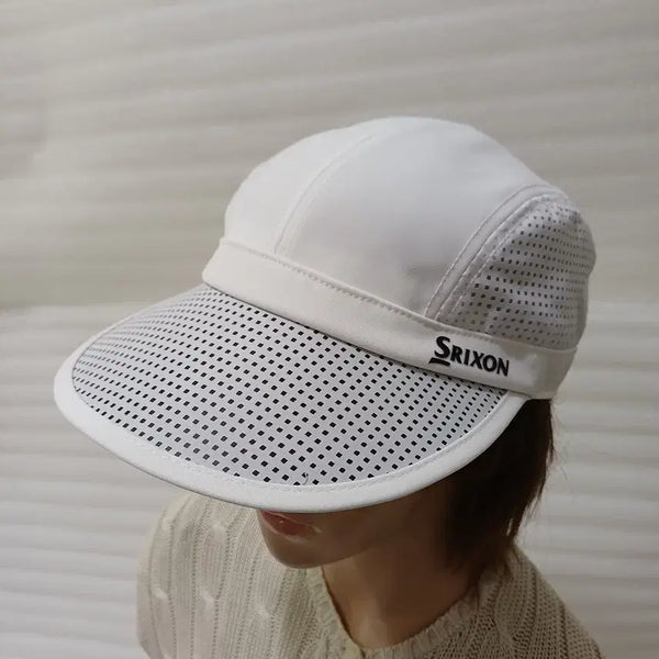 [BUNJANG] SRIXON Women's Lightweight Mesh Cap Hat (White) / 스릭슨 골프 여성 메쉬 캡 모자 경량 큐티 흰색 훌륭 사랑봉봉