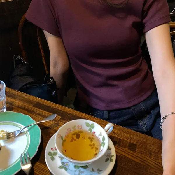 [BUNJANG] Grape Flavored Vintage T-Shirt / 포도맛 그레이프 빈티지 티셔츠