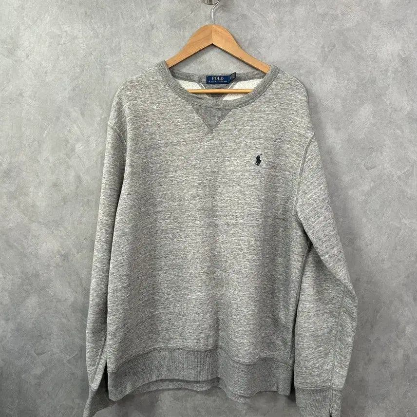 [BUNJANG] Polo Ralph Lauren Sweatshirt Gray XL / 폴로 랄프로렌 맨투맨 그레이 XL