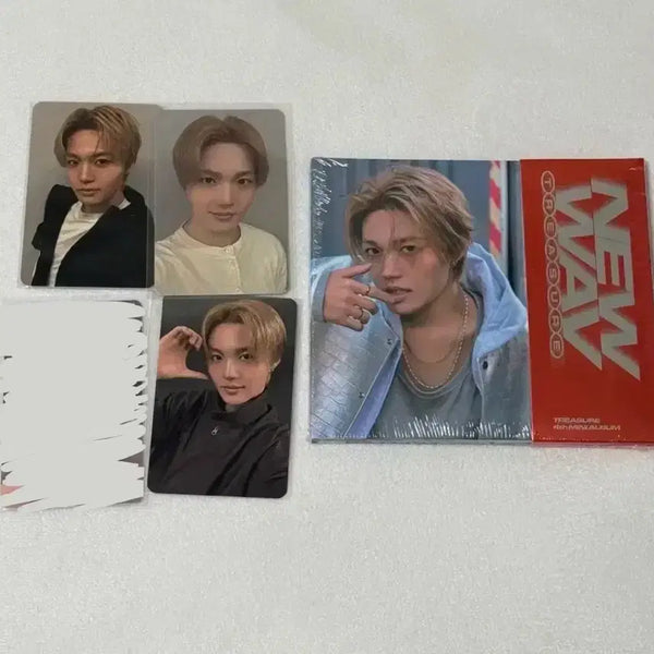 [BUNJANG] TREASURE Doyoung Lucky Draw Bundle Set Stamp Tour Special Edition Digipack Album (Sealed) / [도영 일괄세트] 트레저 미개봉 스탬프 특전 스포티 블루 디지팩 앨범