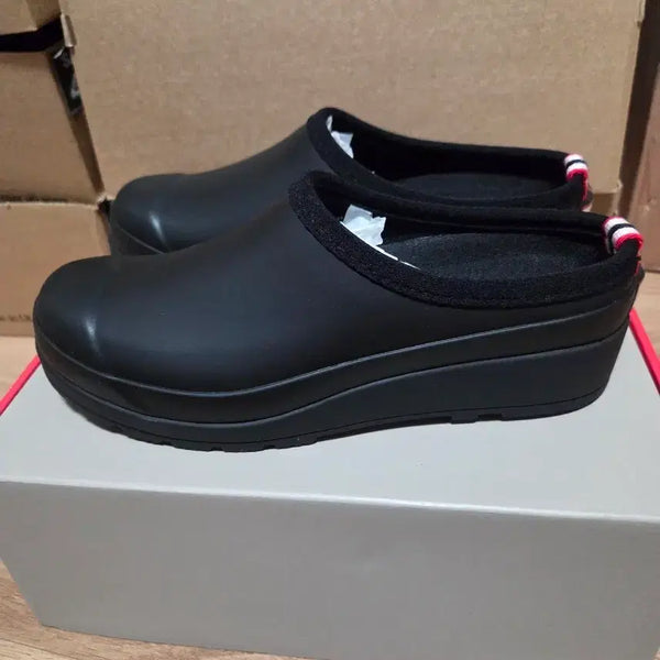 [BUNJANG] Hunter Clogs Black 240 Size New / 헌터 클로그 블랙 240사이즈 새상품