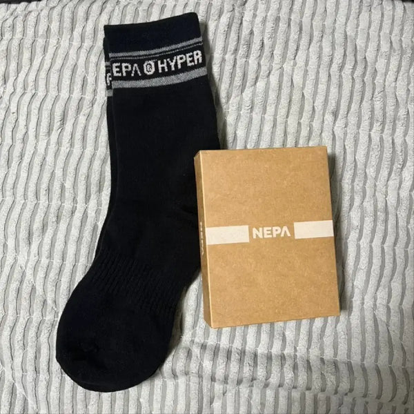 [BUNJANG] Nepa Long Socks Black Size 25 / 네파 양말(새거)(정가1.5만)