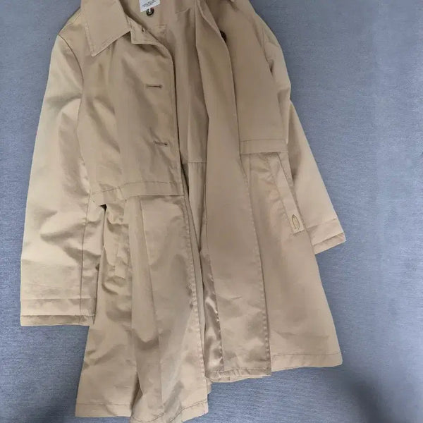 [BUNJANG] Benetton Trench Coat Beige Kids Size 145 / 베네통 트렌치코트 베이지