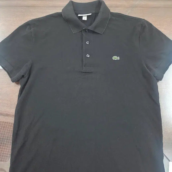 [BUNJANG] Lacoste Black Polo Shirt L / 라코스테 카라티 블랙 L
