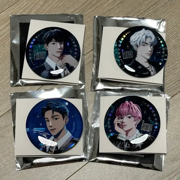 [BUNJANG] PLAVE Can Badge Bundle Set Bambi Eunho Hamin / 플레이브 캔뱃지 밤비 은호 하민