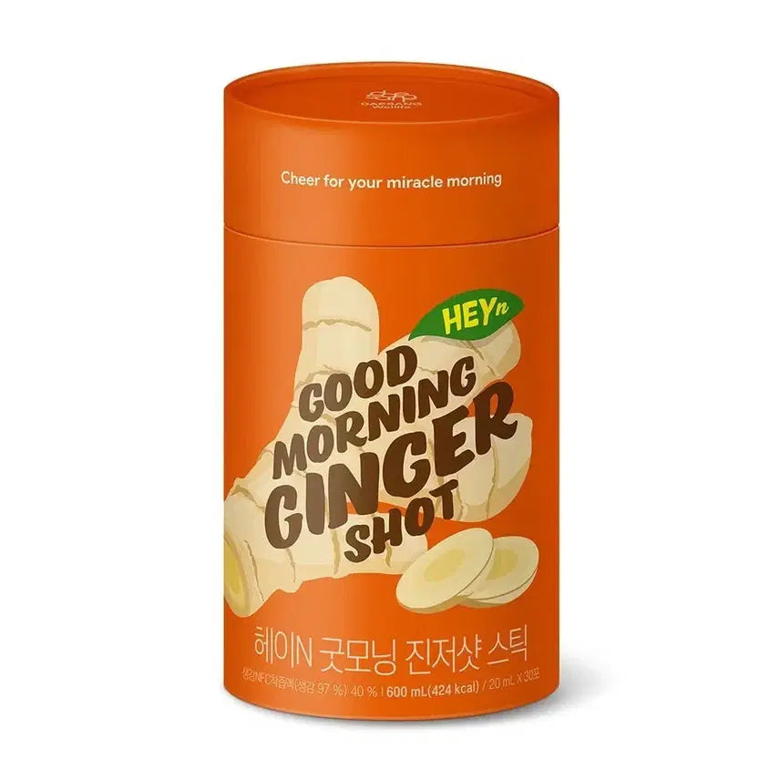 [BUNJANG] HeyN Good Morning Ginger Shot Stick (20ml x 30 sticks) / 헤이N 굿모닝 진저샷 스틱 20ml 30포