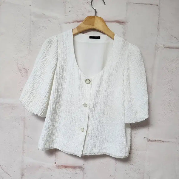 [BUNJANG] Sisley Cardigan Blouse / 시슬리 가디건형 블라우스
