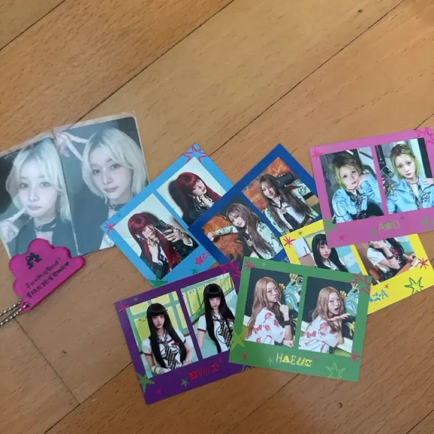 [BUNJANG] UNCHILD AKO Photocard Keychain / UNCHILD언차일드 아코 포카 키링 판매 박예은히키티나아코이본나하은