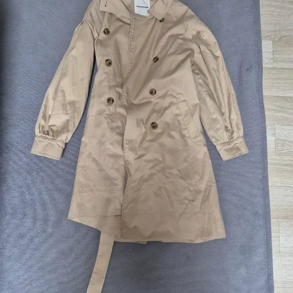 [BUNJANG] Tse-Scope Beige Trench Coat / 테이스코프 베이지 트렌치코트