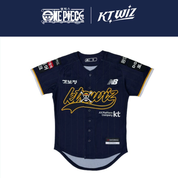 [BUNJANG] KT Wiz x One Piece Collaboration Authentic Jersey 100 / Kt위즈 원피스 콜라보 어센틱 유니폼 100