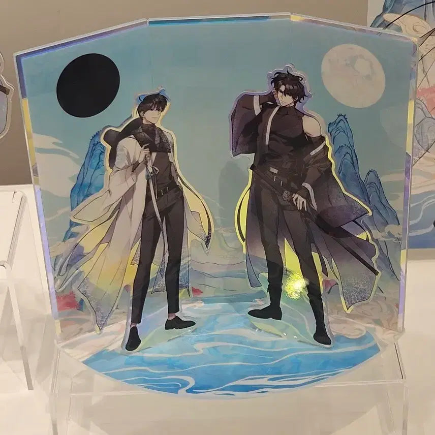 [BUNJANG] Omniscient Reader's Viewpoint Diorama Acrylic Stand Kim Dokja, Yoo Joonghyuk (Sealed) / 전독시 팝업 김독자 유중혁 디오라마 아크릴 스탠드 미개봉