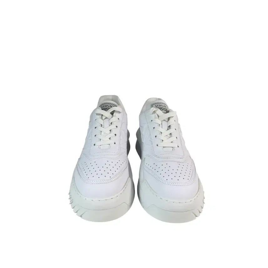 [BUNJANG] Versace White Low-Top Sneakers Size 43 / 43 / 베르사체 화이트 로우탑 스니커즈 미사용
