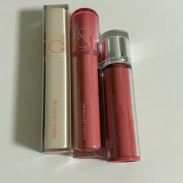 [BUNJANG] Rom&nd & Espoir Lip Tint Bundle / 롬앤 09 코튼 멜바 / 롬앤 09 멀드 피치 / 에스쁘아 칠링칠링