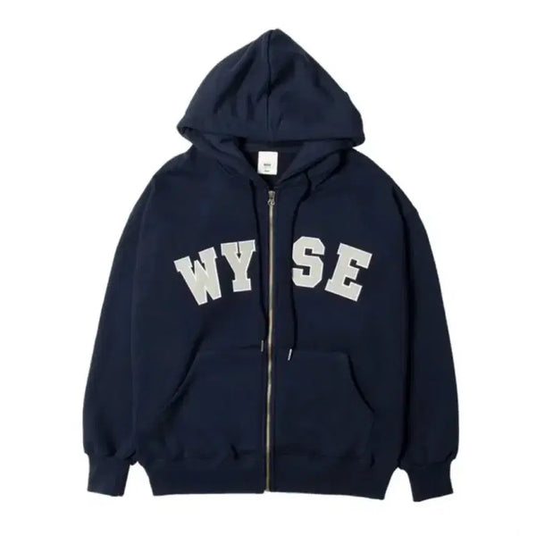 [BUNJANG] Wise Hooded Zip-Up / 와이즈 후드집업