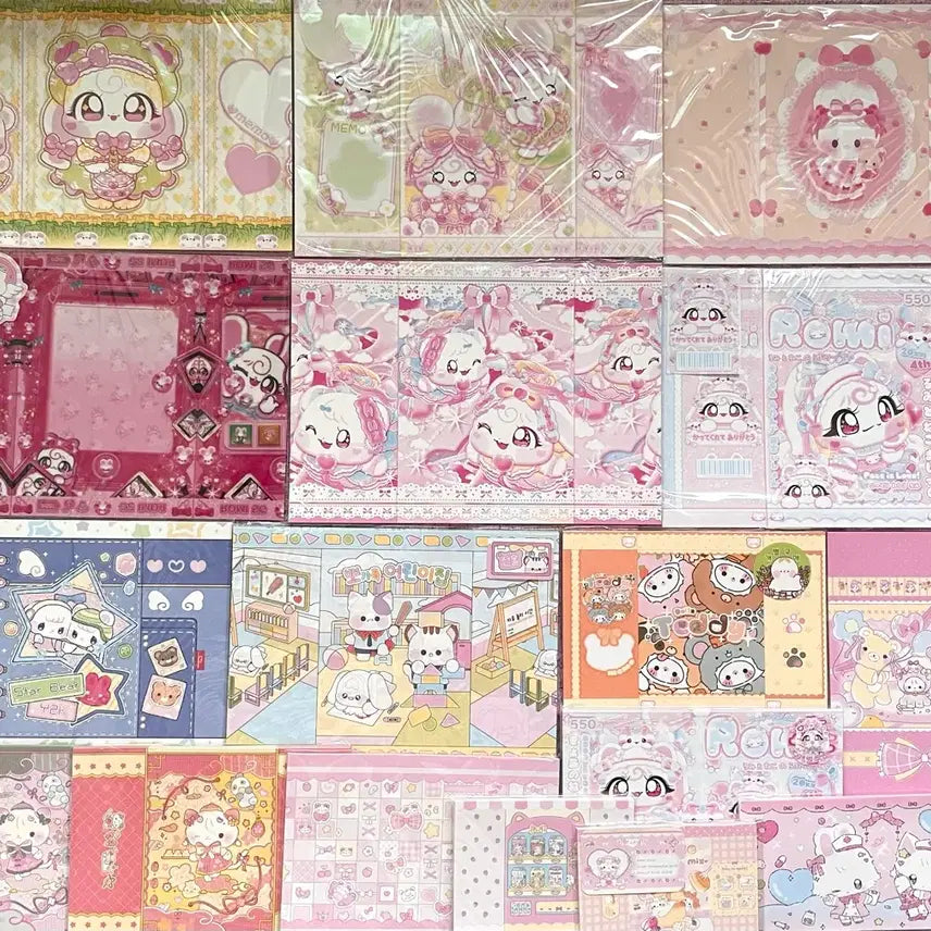 [BUNJANG] High-Quality Wrapping Paper Set with Small Envelopes / 포용 고퀄 랩핑지15세트+소봉투2세트 일괄 3만원+덤