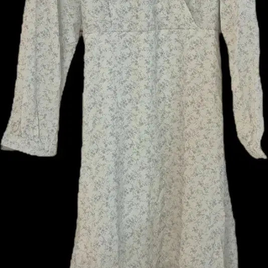 [BUNJANG] Floral Wrap Chiffon Maxi Dress / 쉬폰 원피스(새상품)