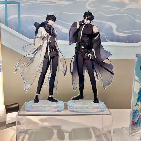 [BUNJANG] Omniscient Reader's Viewpoint Novel Pop-up Acrylic Stand Set (Hanbok Version) - Yoo Joonghyuk & Kim Dokja (25cm) / 전독시 팝업 아크릴 스탠드 25cm 한복버전 유중혁 김독자 일괄 미개봉