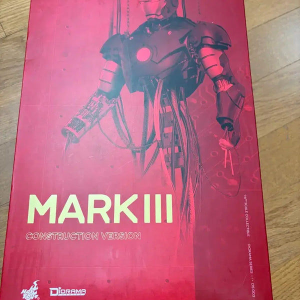 [BUNJANG] Hot Toys Iron Man Mark III Construction Version Figure / 핫토이 마크3 콘스트럭션