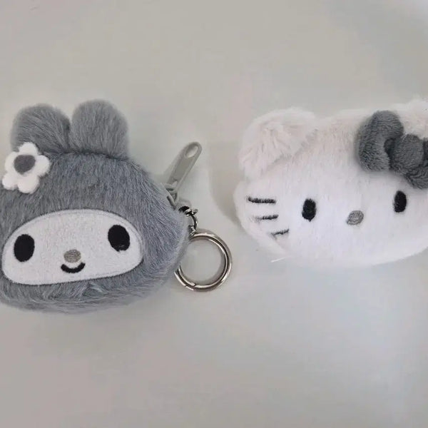 [BUNJANG] Sanrio Monotone Mini Pouch Keyring / 산리오 모노톤 미니 파우치 키링 /키티파우치