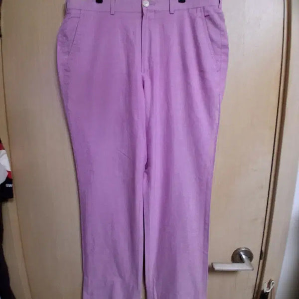 [BUNJANG] E.Land Pink Cotton Pants Size 33 / SAP-(주)이랜드-핑크색 면바지,A급ㅡ33사이즈,택포