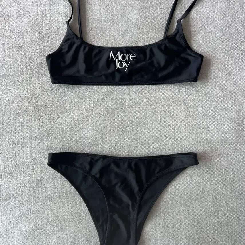[BUNJANG] Christopher Kane More Joy Logo Bikini Set / 크리스토퍼 케인 수영복 컬렉션 비키니세트