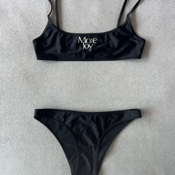[BUNJANG] Christopher Kane More Joy Logo Bikini Set / 크리스토퍼 케인 수영복 컬렉션 비키니세트