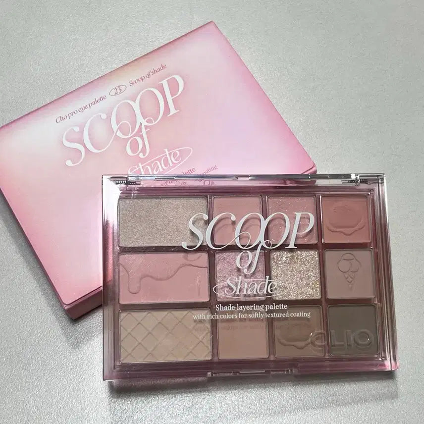 [BUNJANG] Clio Pro Eye Palette 23 Scoop of Shade / 클리오 프로아이팔레트 23 스쿱오브쉐이드