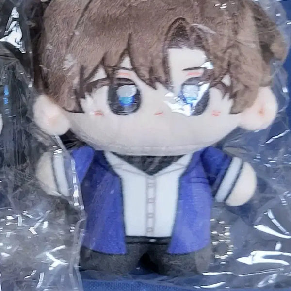 [BUNJANG] 10cm Idol Plush Custom Apparel 'Ppyanhi Agent' & 'Disaster Management Bureau' Unofficial Doll / 10cm솜인형 빤히요원 괴출 괴담출근 최요원 속성 인형 프린팅바디 무속성 재난관리국 인형옷 솜깅