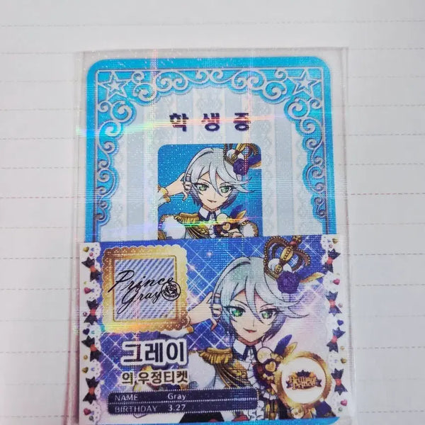 [BUNJANG] Starpara Hibiki & Gray Student ID Card POB / (급전!!! 마지막 가격 내림)스타파라 특전 프리파라 히비키,그레이 학생증 판매